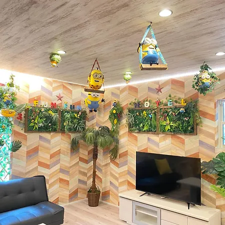 Hotel Jungle Fun Fun Osaka Esterno foto